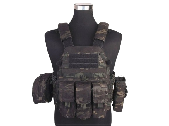Emersongear LBT6094A style Plate Carrier w 3 pouches