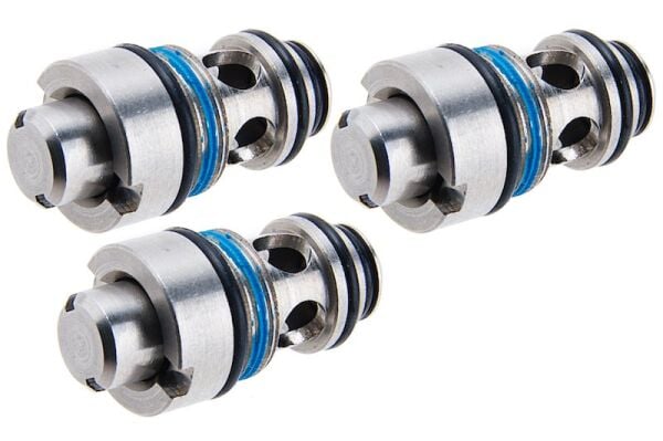Guns Modify Tokyo Marui MWS / Hi Capa EVO Magazine Gas Release Valve (Stainless Steel, 3pcs / Set)