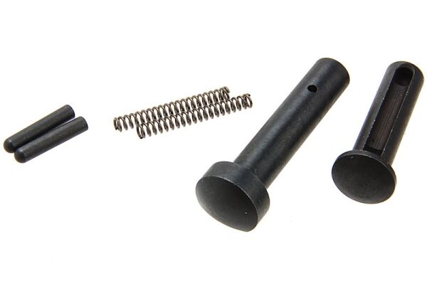 Guns Modify Tokyo Marui MWS GBBR Airsoft Standard AR Receiver Pin Set (Steel)