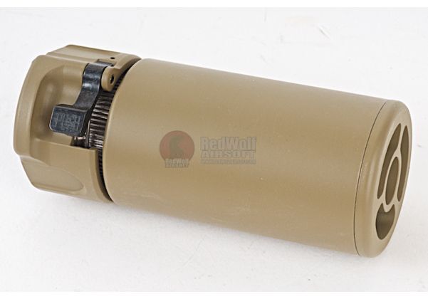 GK TACTICAL WARDEN SUPPRESSOR (14MM CCW) VERSION 2 - TAN
