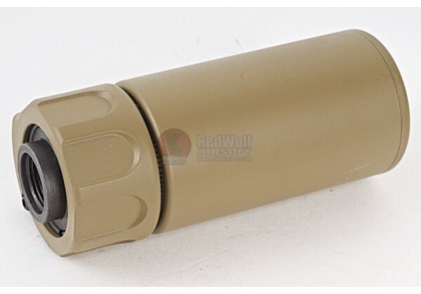 GK TACTICAL WARDEN SUPPRESSOR (14MM CCW) VERSION 2 - TAN