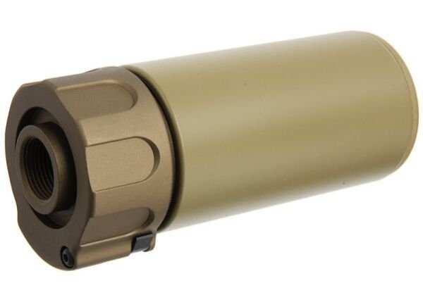 GK TACTICAL WARDEN SUPPRESSOR (14MM CCW) VERSION 2 - TAN