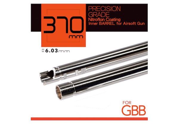 Unicorn Inner Barrel 6.03mm, L:370mm, Nitroflon Coated Brass w/60 Degree Bucking