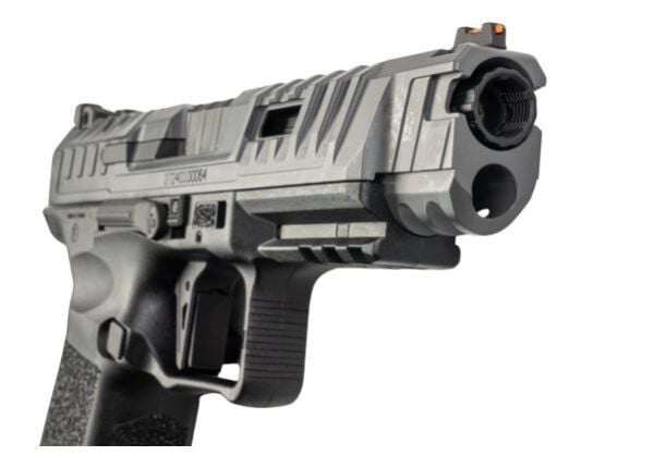 CANiK SFx RIVAL GBB Airsoft Tabanca – Çift Renk (Gri / Siyah) – Cybergun Lisanslı