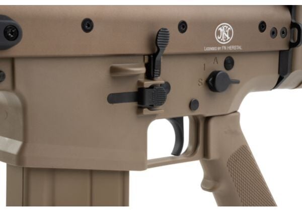 CYBERGUN SCAR H GBBR AIRSOFT - TAN (BY VFC, FN HERSTAL LICENSED)